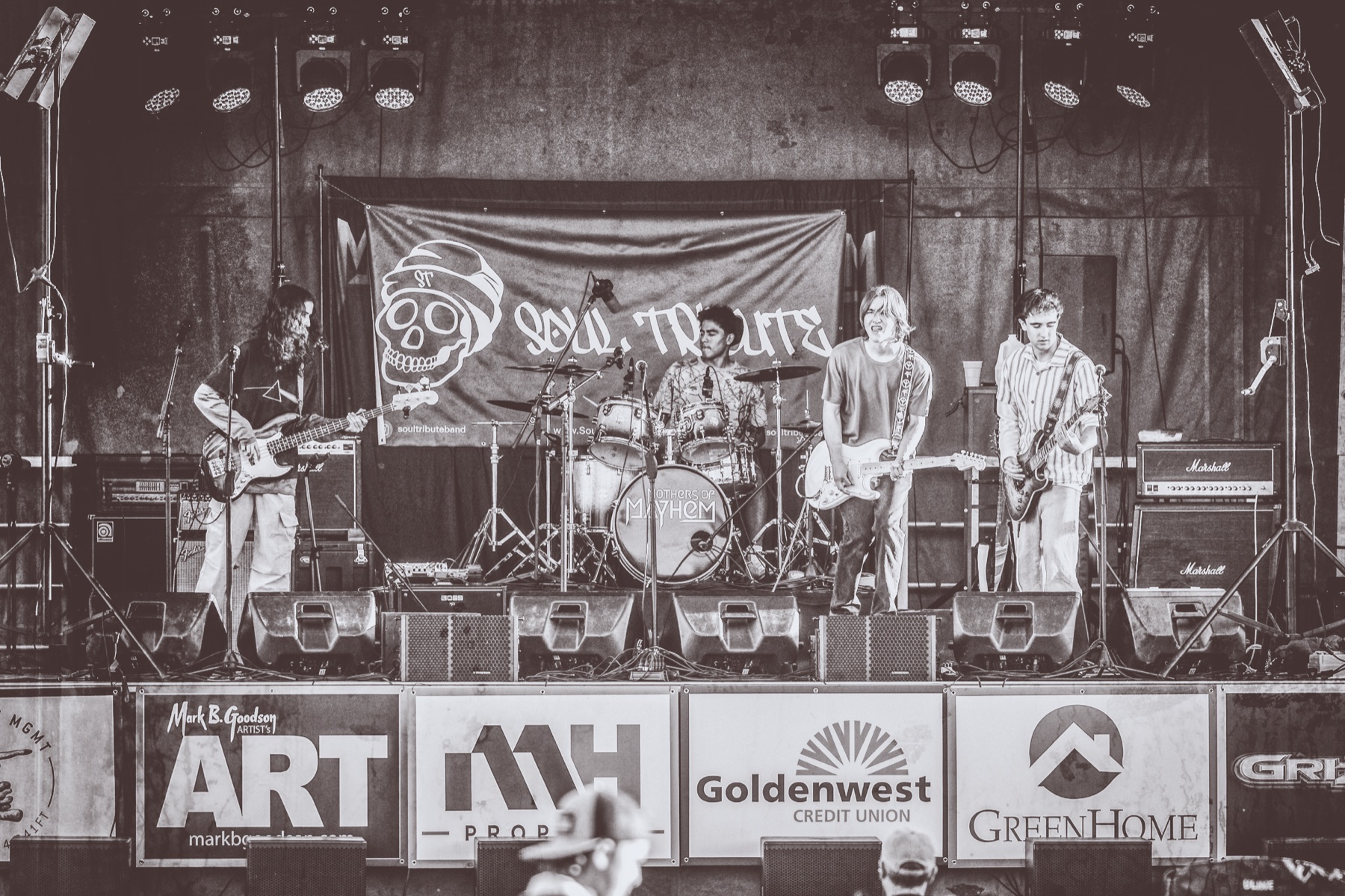 Soul Tribute on stage