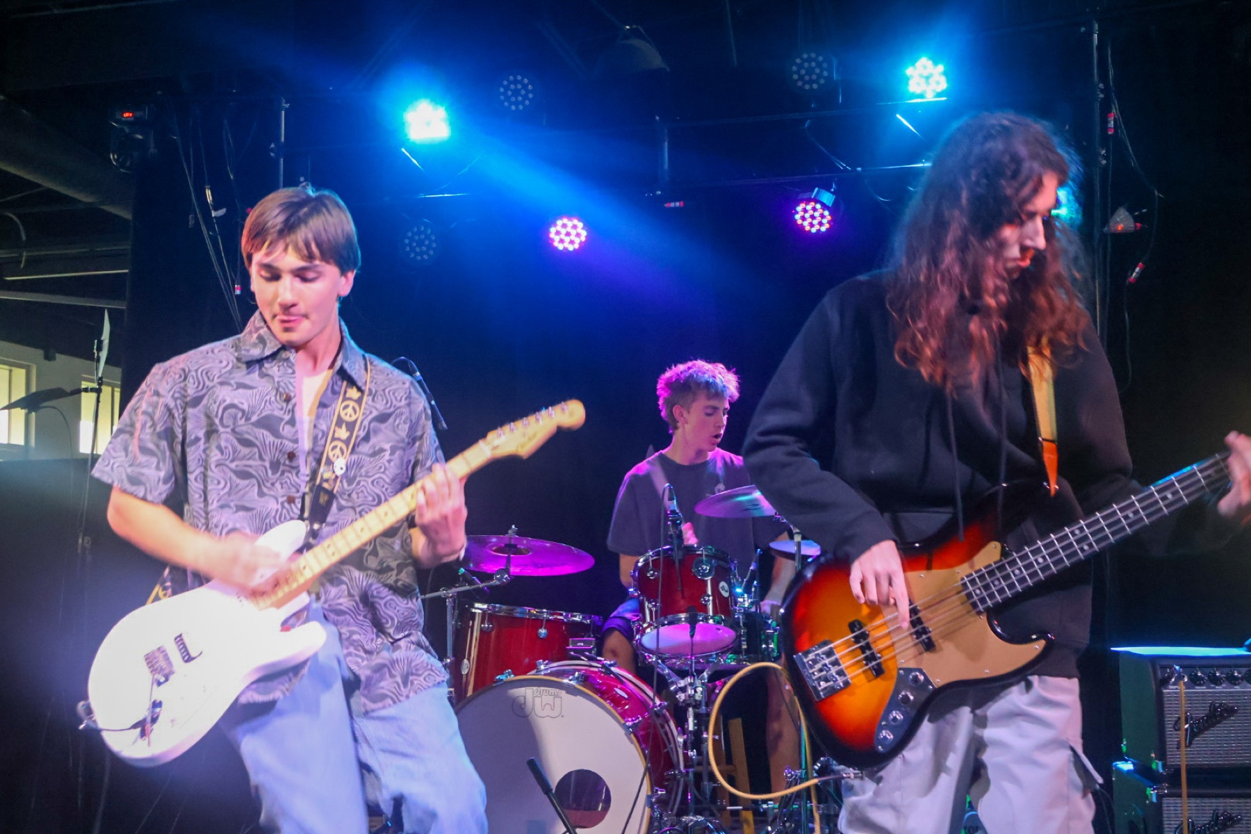 Zayah Jace and Rocky on stage